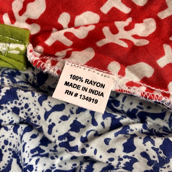 Ananda Design | Patchwork Flowy 100% Rayon Maxi Full Skirt Bohemian Festival - Picture 13 of 13